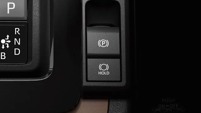 Electric parking brake & memory-type auto brake hold